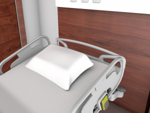 Hospital Room v2 3D Model