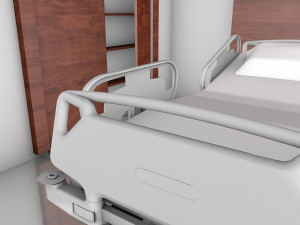 Hospital Room v2 3D Model