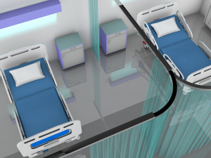 Hospital Room 2 - 4K Modelo 3D
