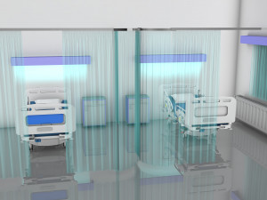 Hospital Room 2 - 4K Modelo 3D