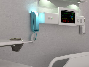 Hospital Room Interior 8K 3D Model