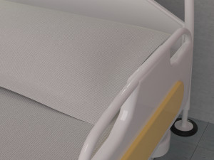 Hospital Room Interior 8K 3D Model