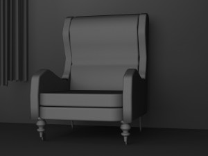 Hospital Room Interior 8K 3D Model