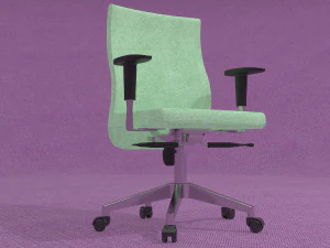 Task Chair 8K 3D Model