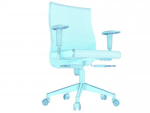 Task Chair 8K 3D Model