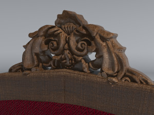 Classic Armchair 8K 3D Model