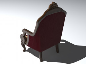 Classic Armchair 8K 3D Model