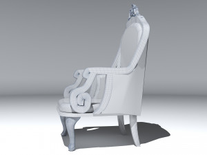 Classic Armchair 8K 3D Model