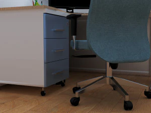 Quad Workstation 8K 3D Model