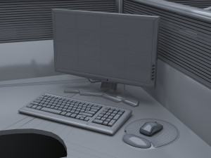 Quad Workstation 8K Modèle 3D
