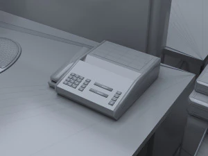 Quad Workstation 8K 3D Model