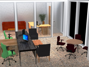 Office Design 8K 3D मॉडल