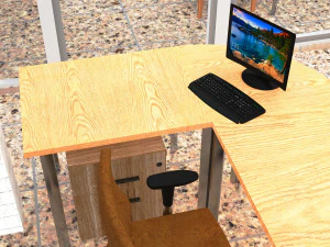 办公室设计8K 3D 模型