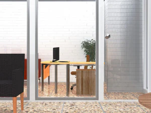 办公室设计8K 3D 模型