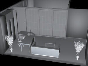 Office Design 8K 3D मॉडल