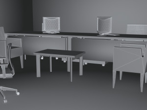 Office Design 8K 3D मॉडल