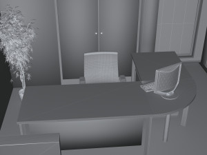 Office Design 8K 3D मॉडल