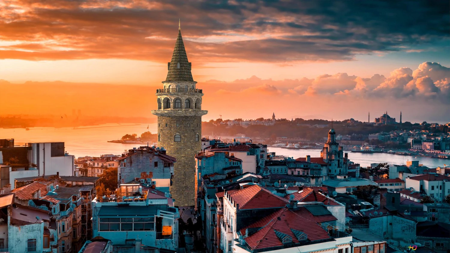 Galata Tower 3D Model .c4d .max .obj .3ds .fbx .stl .blend 