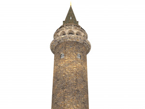 Galata Tower 8K 3Dモデル