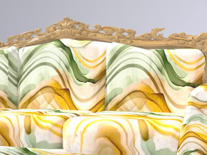 Sofa Retro 8K 3D 모델
