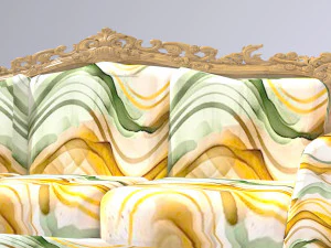 Sofa Retro 3D Model