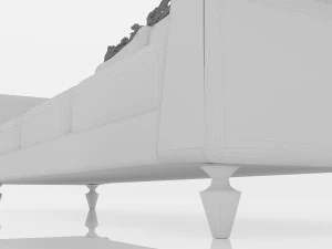 Sofa Retro 3D Model