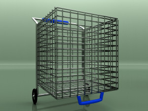 Shoping Carts 8K 3D 모델
