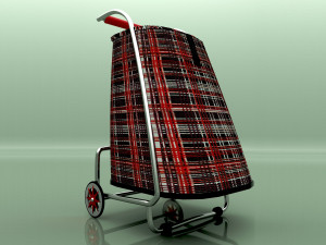 Shoping Carts 8K 3D 모델