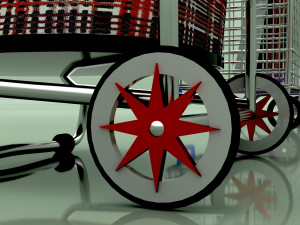Shoping Carts 8K 3D 모델