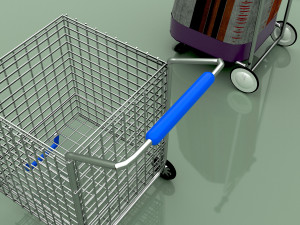 Shoping Carts 8K 3D 모델