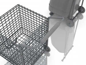 Shoping Carts 8K 3D 모델