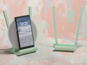 ワイヤレス充電スタンド 3Dプリントモデル