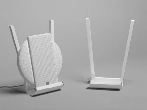 Wireless Charger Stand 3D Print Model