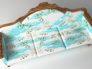 Sofa Blue Sky 8K 3D 模型