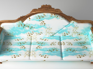 Sofa Blue Sky 8K 3D 模型