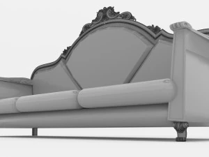 Sofa Blue Sky 8K 3D Model