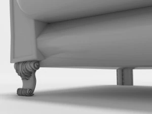 Sofa Blue Sky 8K 3D Model