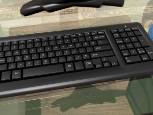 Gaming Setup 8K 3D Model