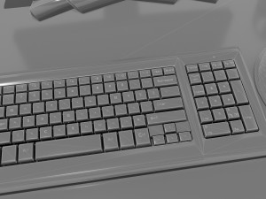Gaming Setup 8K 3D Model