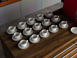 Coffee Unit 8K 3D Model