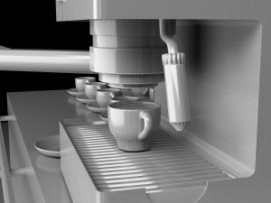 Coffee Unit 8K 3D Model