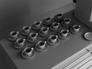 Coffee Unit 8K 3D Model