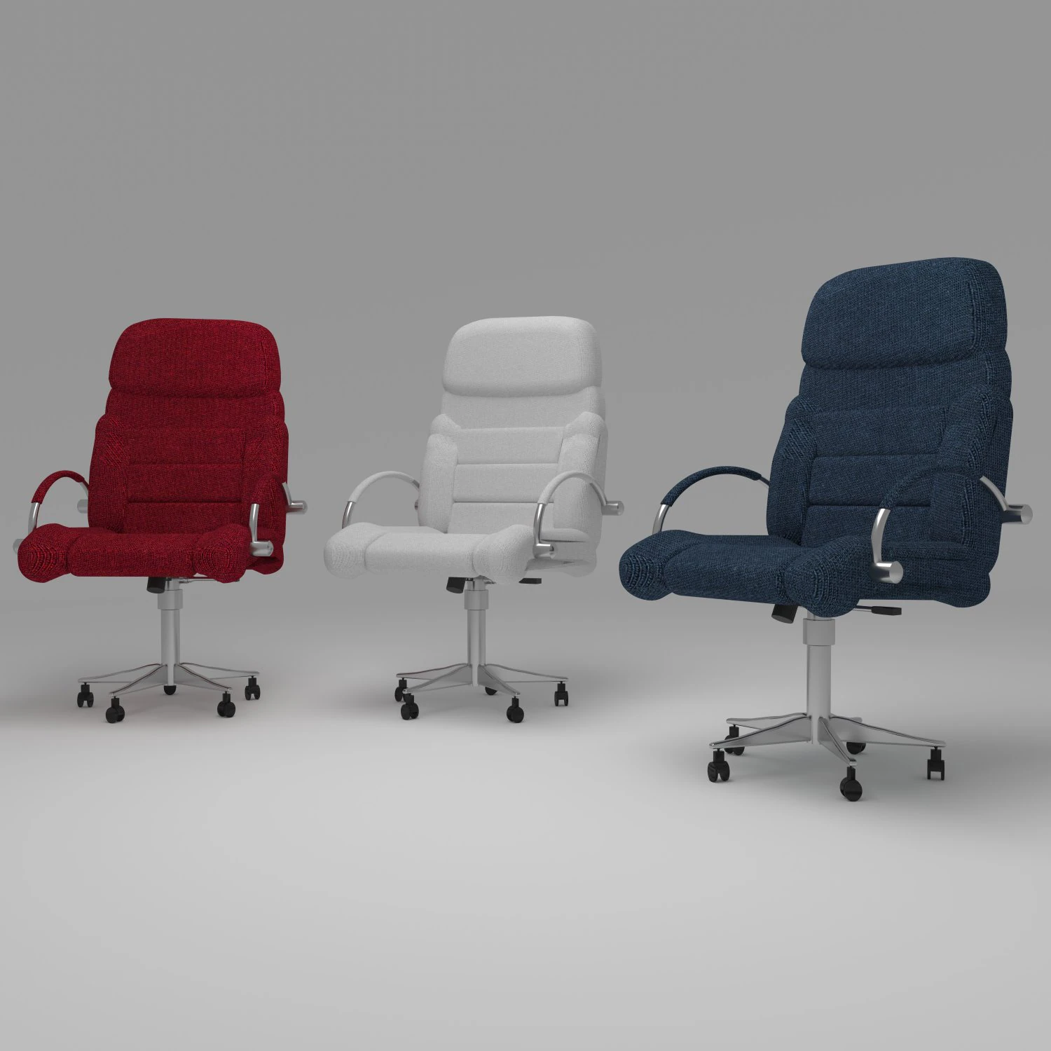 Office Chairs 8K 3D Model .c4d .max .obj .3ds .fbx .stl .blend 