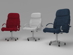 Office Chairs 8K 3D Model