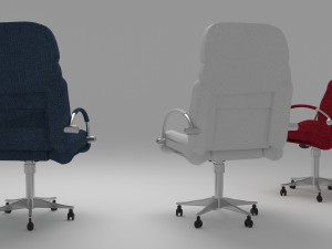 Office Chairs 8K 3D Model