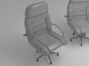 Office Chairs 8K 3D Model