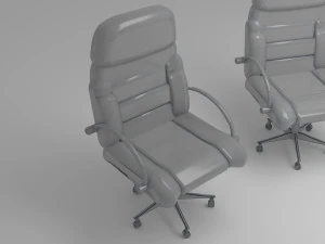 Office Chairs 8K 3D Model