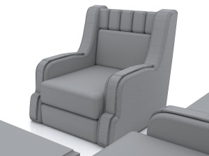 Hall Set 8K 3D Modell