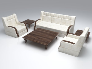 Hall Set 8K 3D Model