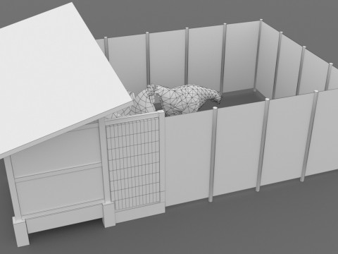 Chicken Coop 8K 3D Model